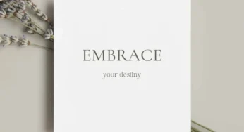 Daily Affirmation – Embrace Your Destiny