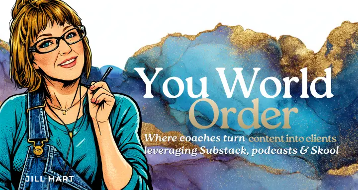 join the you world order skool community & learn how to monetize your Substack account