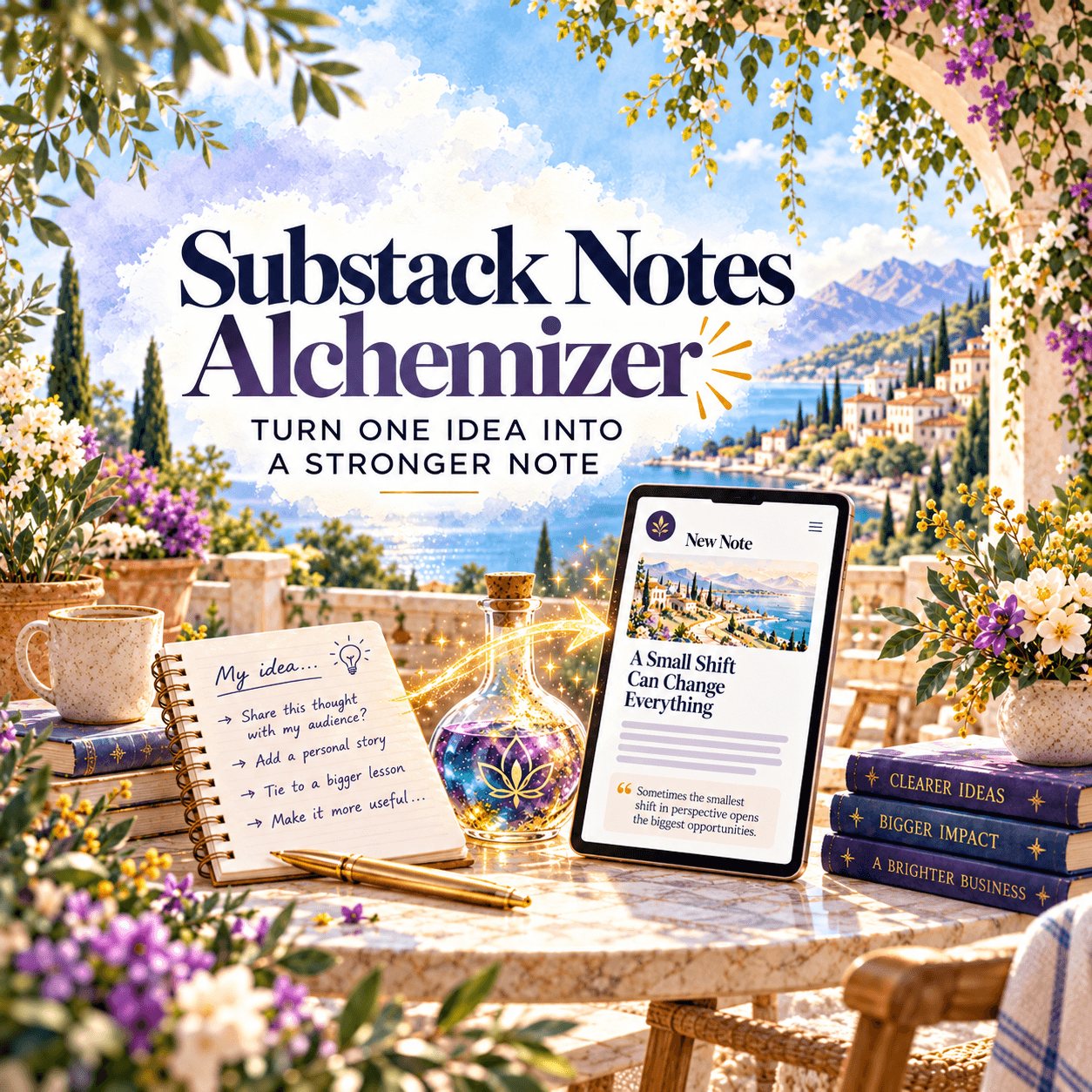 Substack Notes Alchemizer
